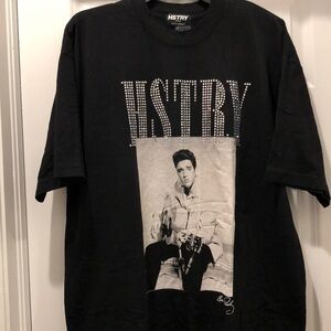 HSTRY BY NAS ELVIS PRESLEY TEE SHIRT NWT sz L